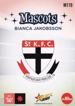 2023 Select AFL Footy Stars - Mascots #M119 Bianca Jakobsson Back